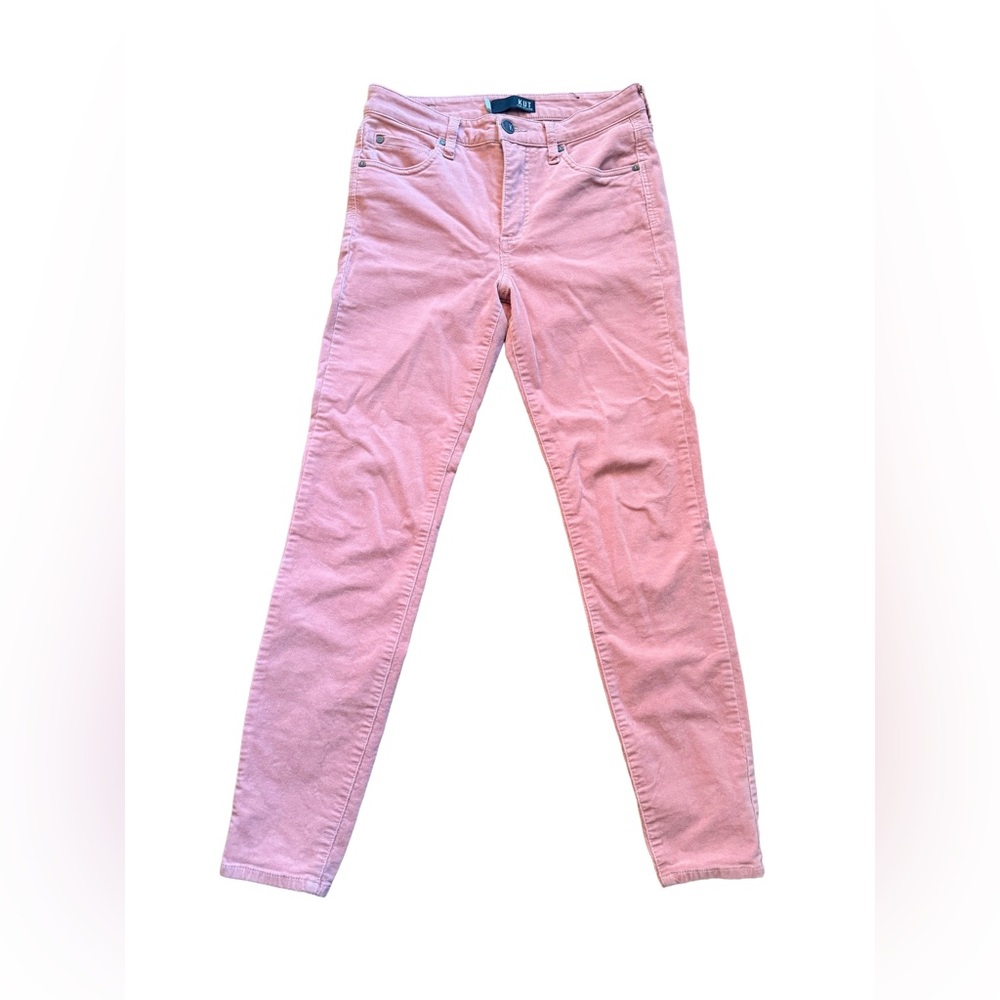 Kut from the Kloth Diana AB Fab Dusty Pink Skinny Jeans